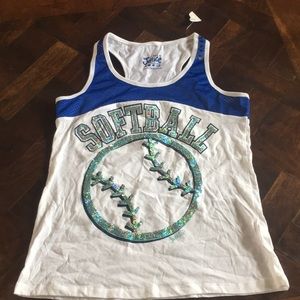 Brand new justice tank top